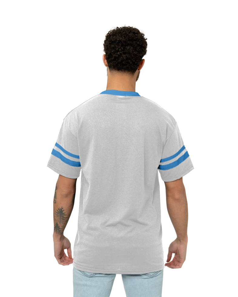 Custom Augusta 360 Striped T-Shirt, Cotton Blend